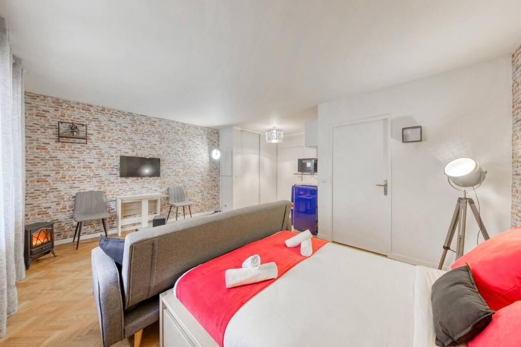 Magnifique Studio La Villette Avec Parking Обервилье Экстерьер фото